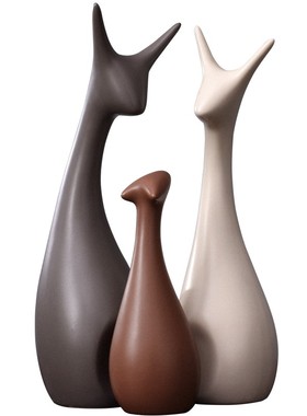 北欧家居饰品摆件客厅酒柜电视柜玄关装饰品创意房间摆件结婚礼物