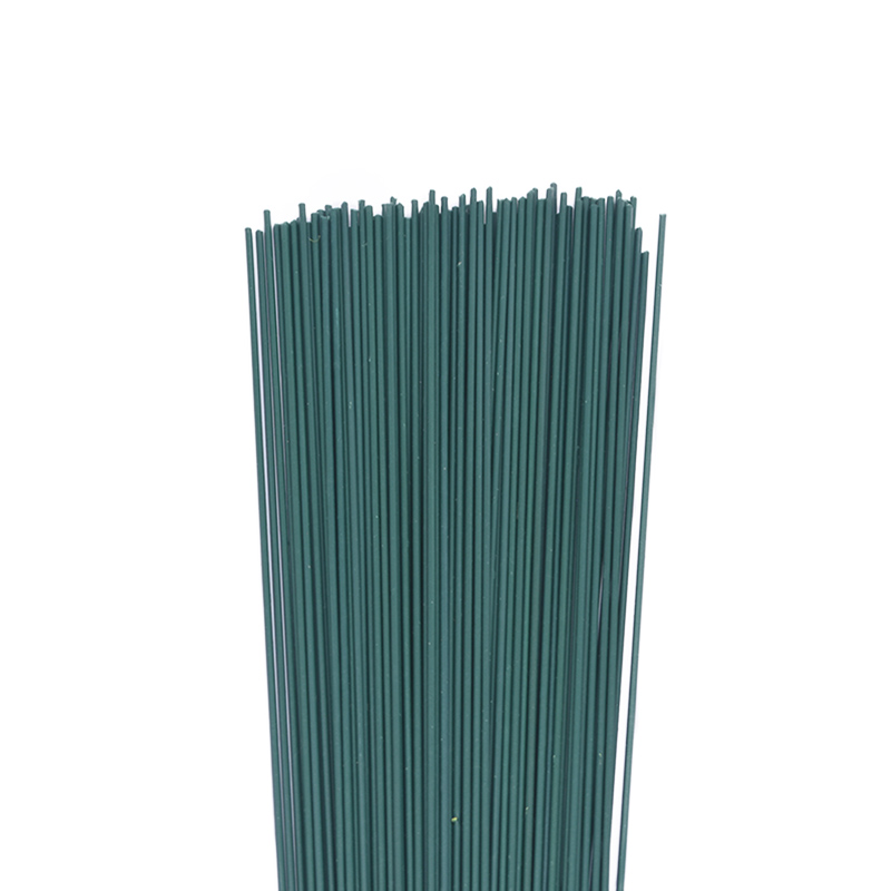 20Pcs 15/25/40cm Artificial Green Flower Stem DIY Floral Mat