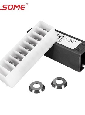 10Pcs 15mm 30度圆硬质合金刀片代替切割