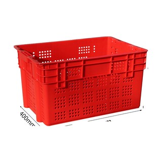 错位筐周转塑料筐美团优选兴盛多多买菜框蔬菜十荟团橙心配送篮子