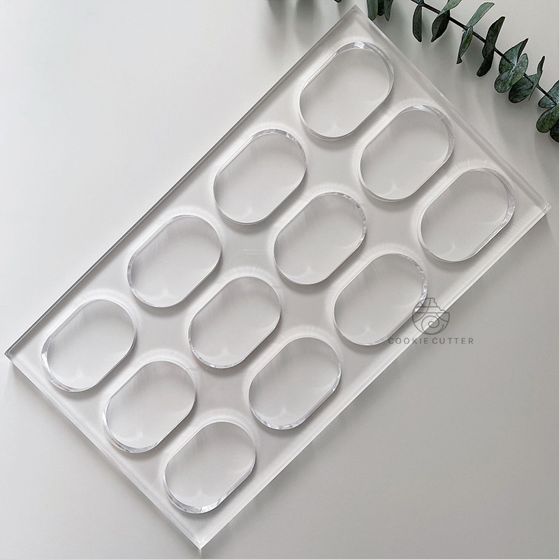 加厚12 15mm经典椭圆加握边达克瓦兹马卡龙甜品烘焙工具网红家用,厨房/烹饪用具,烘焙模具,淘宝优惠券,粉丝福利购,淘宝优惠卷
