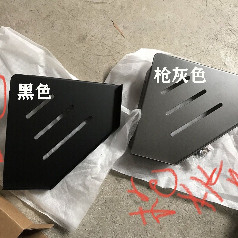 酒店淋浴房浴室置物卫生间304A不锈钢小尺寸免打孔转角墙角三角架