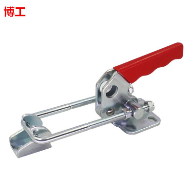 门闩式夹具优惠快速夹钳 CH GH 40870 平拉紧锁扣搭扣 可调节锁扣