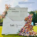 信封书本户外景区大型相框摆件拍照道具网红打卡造景景观艺术装 置