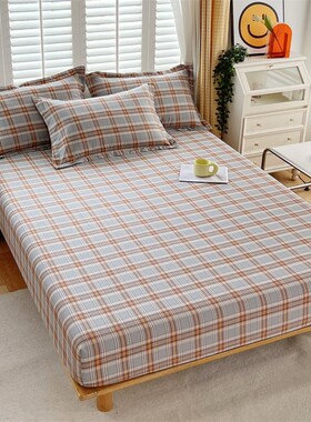 定制澳洲全棉床笠single double留学生单人床套92x188x137cmQueen