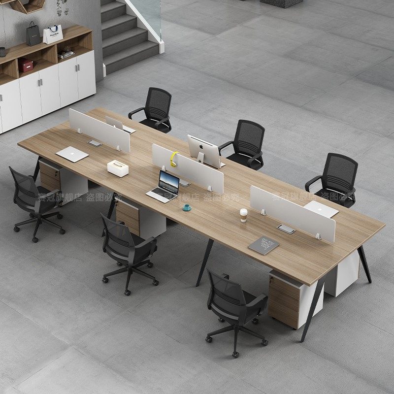 职员办公桌简约现代4人位6四人办公家具工作位员工桌屏风桌椅组合,商业/办公家具,组合/屏风工作位,淘宝优惠券,粉丝福利购,淘宝优惠卷