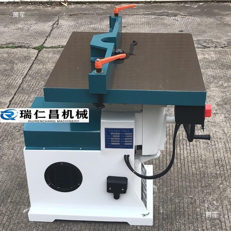 mx5115开槽木工o机械小锣机亚克力修边倒角机立式镂铣机修边机台