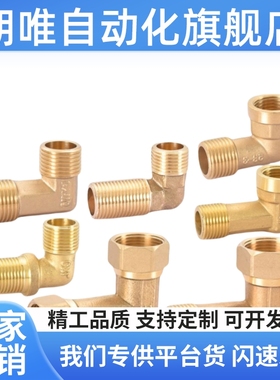 SJSML SJSFL SJSXL6A/8A/10A/15A型黄铜内外螺纹弯管接头