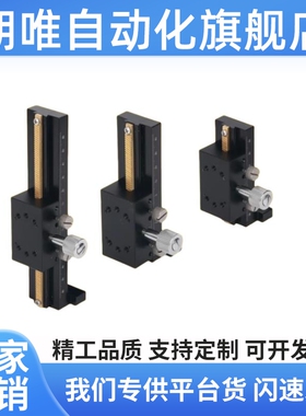 ZDTLS80/100/150/200 Z轴手动滑台手动位移台E-EIM61-L80/100/150