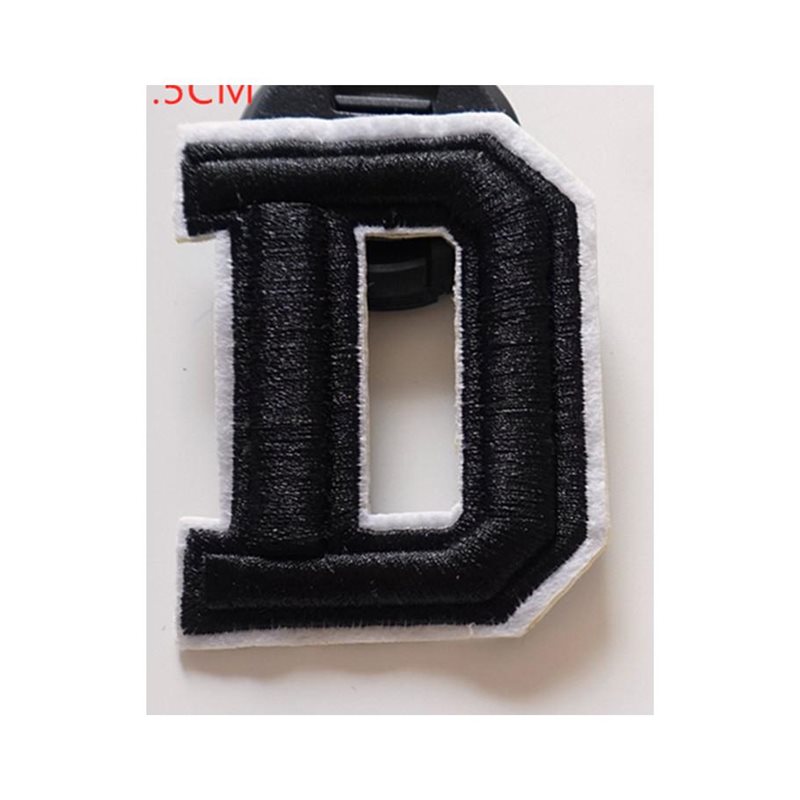 推荐Large size English Alphabet Letter Embroidery Patches ho