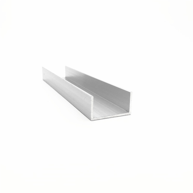 铝合金u型槽30x20x2U型铝条铝合金U型条铝挤型材料导轨铝合金型材