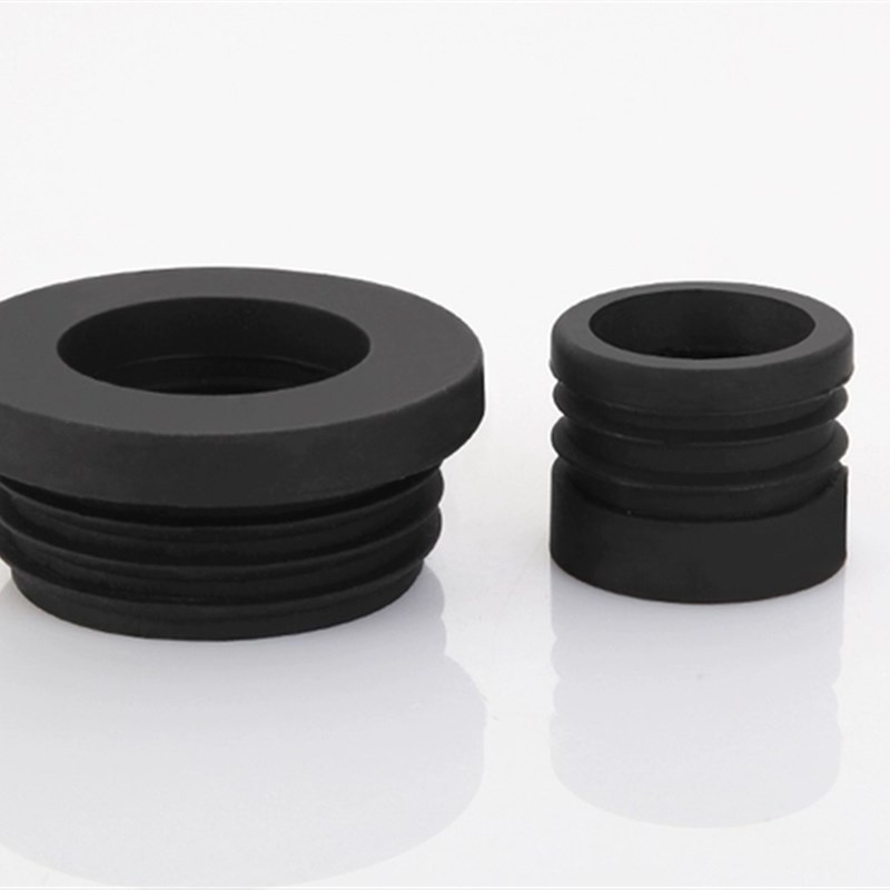 蹲坑水箱排水管配件便器厕所卫生间冲出水管密封圈50口下水管