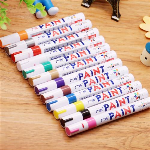 推荐12 Colors Paint Marker Pen Waterproof Car Tyre Tire Pain