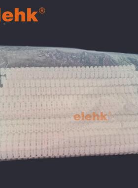 直销环保连体膨胀管排塞家具组合螺丝三合一连接器白色塑料膨胀塞
