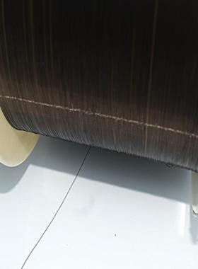 直径0.2MM  极细单芯同轴线 46AWG 微同轴 50欧姆超细屏蔽线