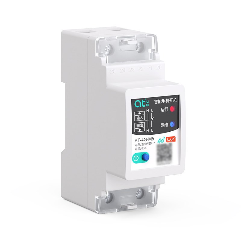 4G手机远程控制开关涂鸦智能定时无线遥控水泵广告路Z灯电源控制