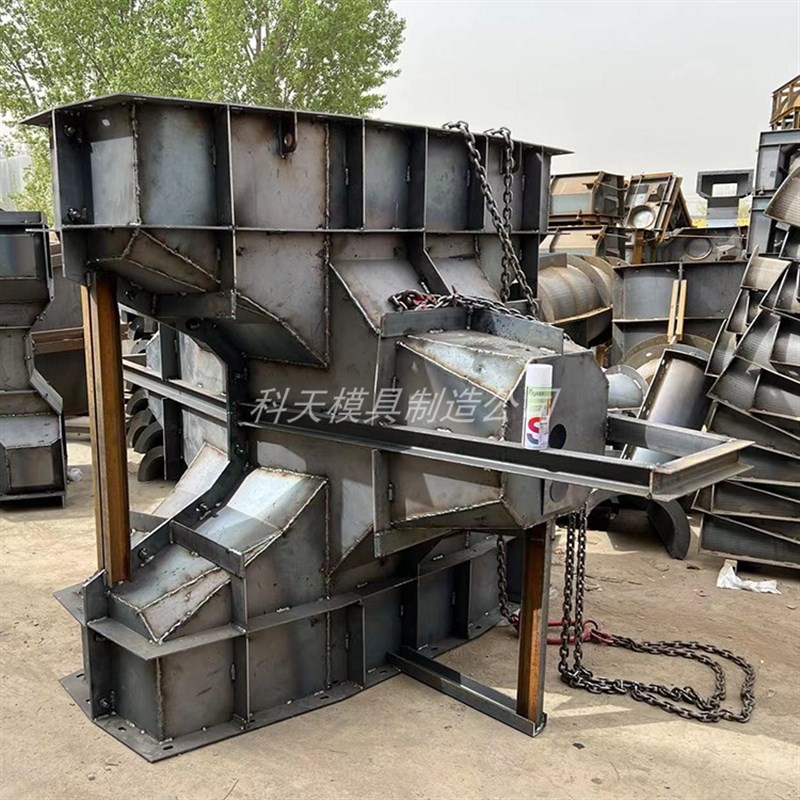 水泥扭王字防h浪块模具扭工四角椎体空心块海岸预制构件消浪块模