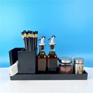 醋壶餐厅用筷子笼辣椒罐套装商用调料瓶罐餐饮店桌面酱醋瓶辣椒罐