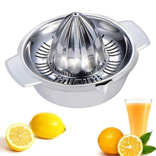 现货柠檬压汁器304不锈钢柠檬夹手动榨橙器婴儿水果榨汁器橙子挤