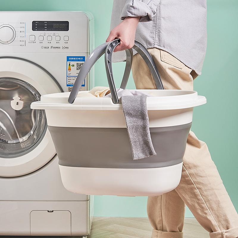 家用洗衣篮子卫生间浴室放衣服折叠脏衣篮脏衣服收纳筐大号脏衣篓