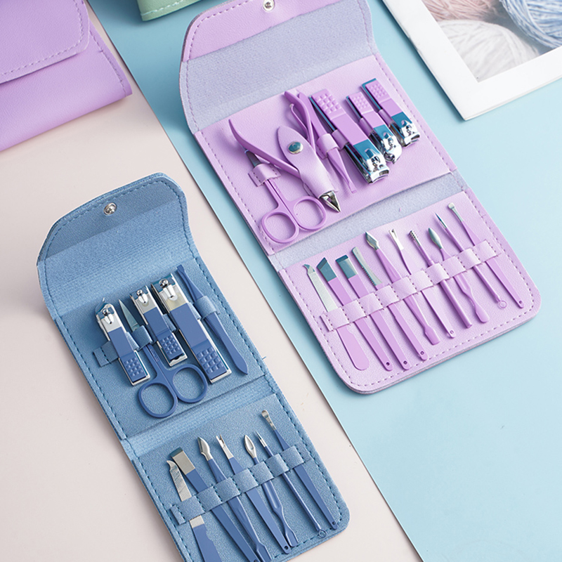 指甲刀套装指甲剪指甲钳女男士专用家用修脚工具原装剪刀16件套