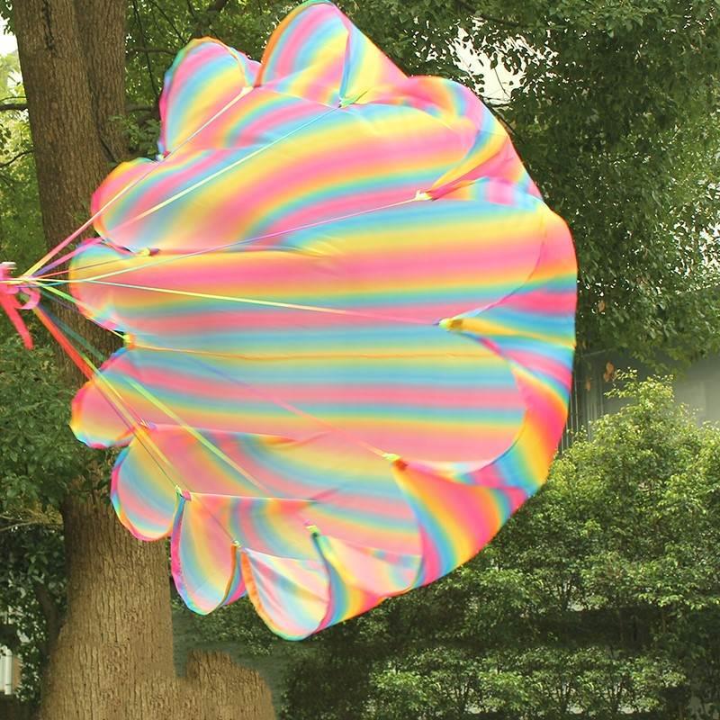 降落伞空投降落伞户箭外童降儿公园活动降落手落伞小学生火降落伞