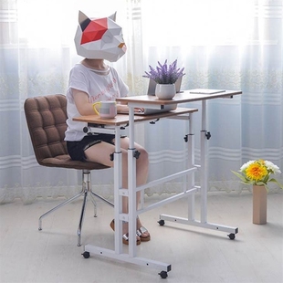 Standing desk simple desk lift multi-function mobile home