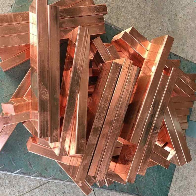 T2紫铜棒紫铜排红铜排紫铜板紫铜条实心铜棒可零切加工任意切割