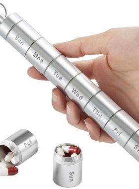 Pill Grids Organizer 7 Container Splitters Days Tablet