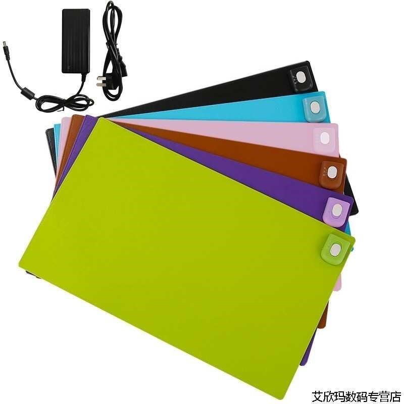 US Plug Winter Warmer Office Table Computer Mouse Pad PU Wat