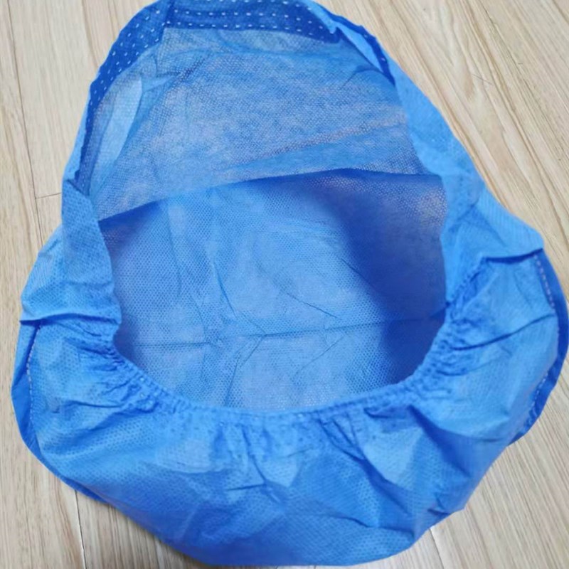 一次性安全帽内衬不织布吸汗透气安全帽内胆卫生帽头套白色蓝色