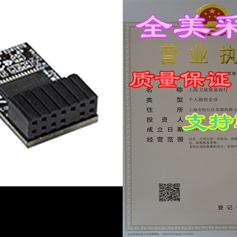 Asus TPM-M R2.0 14-1 Pin TPM Module