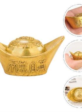 Decoration Home Yuan Bao Figurine Decorate Ingot Figurine