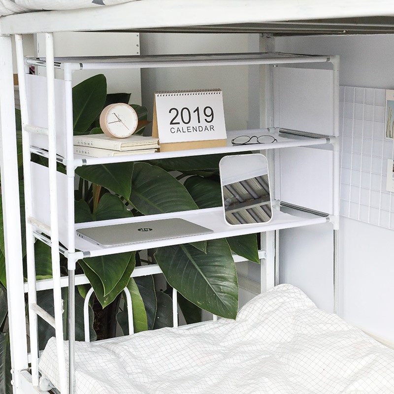 床上衣柜女宿舍大学生寝室神器上铺下铺收纳小衣柜床头床尾置物架