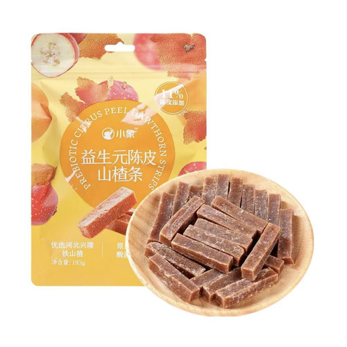 小象益生元陈皮山楂条183g（13袋）