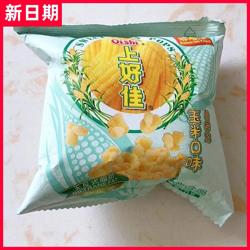 田园泡零食玉米口味薯条薯片6