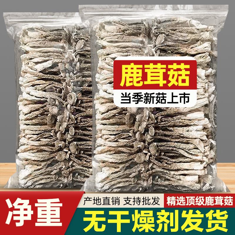 【无干燥剂】鹿茸菇干货新鲜特产鹿茸耳菇香菌菇批发煲汤干锅炒菜