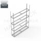 宁波厂制作家四层3米层无品牌 可调节型铆轻钉高轮胎货架