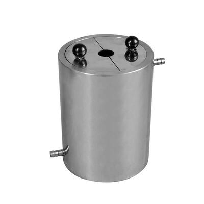 1020L验室不锈钢料桶双层L搅拌桶带盖环双层夹套水循冷却分FL0-5