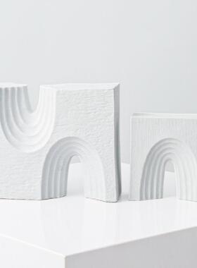 艺子家居客厅电视XFT极简几陶瓷摆件样板房轻奢酒柜柜玄贝关装何