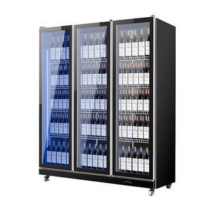立式饮料柜网红酒水节能展示柜用冷商藏柜大柜量啤酒柜双门容冰柜