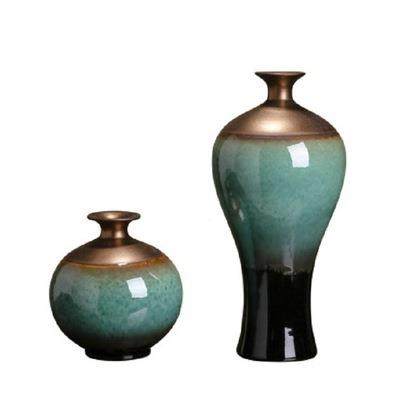 新中式干花厅花瓶陶瓷家摆件样板房FYA酒店处具城售楼客玄关创意,橡塑材料及制品,工业陶瓷,淘宝优惠券,粉丝福利购,淘宝优惠卷