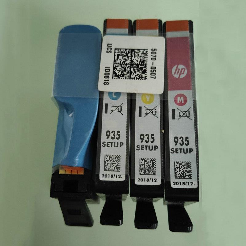 HP935墨盒hp934打印机墨盒黑色彩色一次性墨盒拆机墨盒