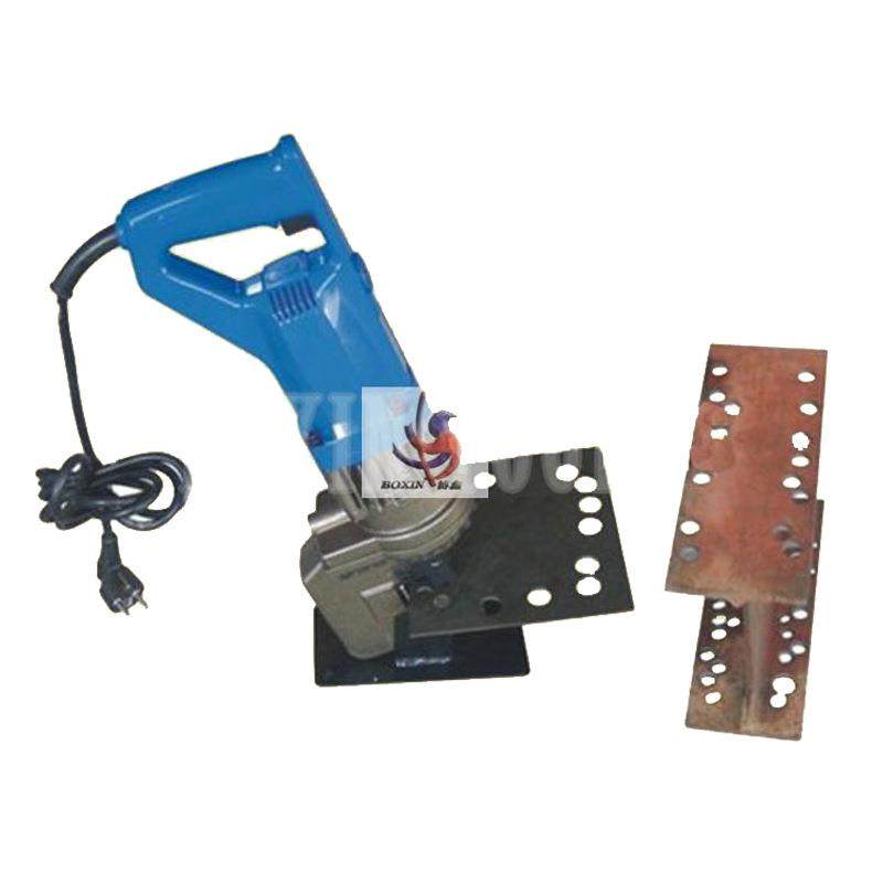 供应铜排冲孔机MHP-20铝排铁板冲孔机电动液压角钢冲孔机220V