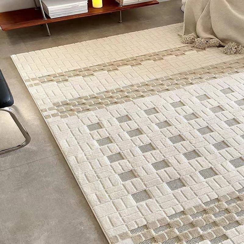 土耳其奶油风客厅地毯卧室书房沙发茶几家用耐脏简约现代高级地垫