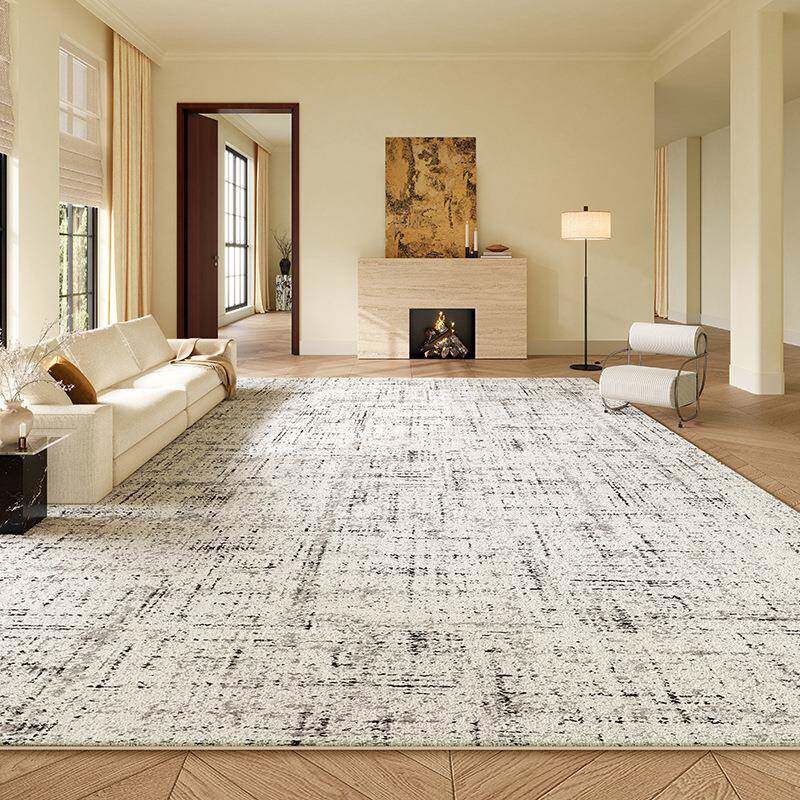 几何条纹柔软舒适床边地毯耐脏易打理防滑毯沙发茶几毯客厅地毯