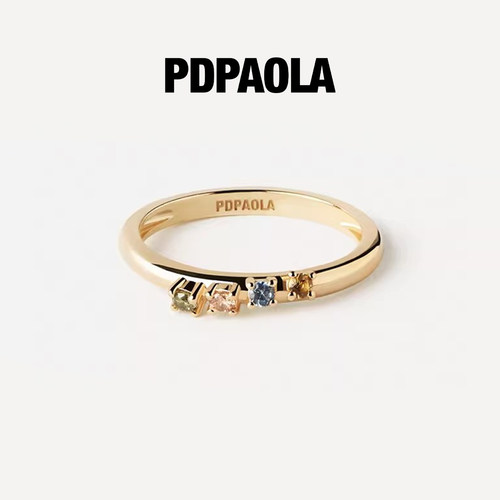 PDPAOLA彩虹锆石小众女