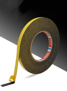 51982黑色PET双面胶强力贴合薄膜胶带高粘耐高温防水防潮