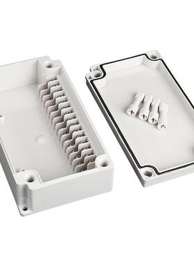 户外防水端子盒ABS接线端子盒IP66可开孔塑料接线盒