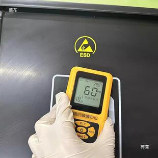 ESD防静电垃圾桶洁净室黑色塑料带盖无尘车间收纳桶垃圾袋大容量